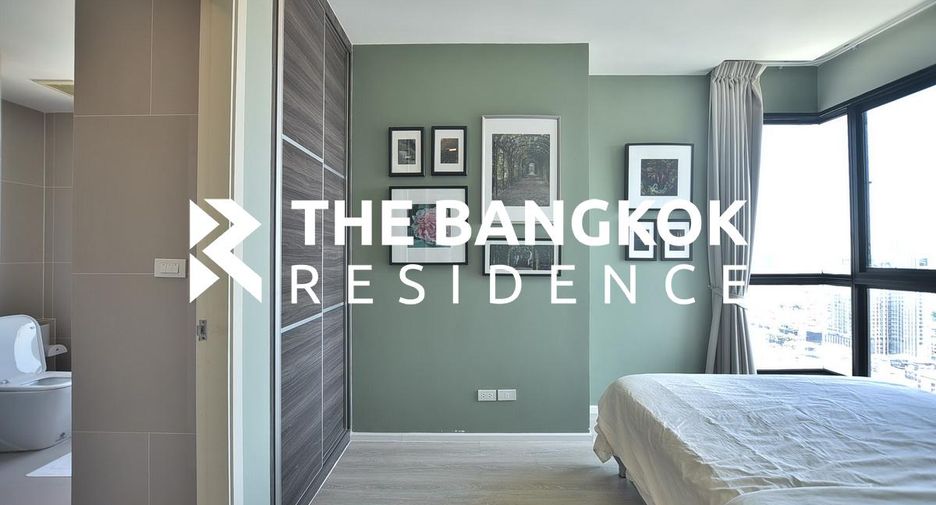 For rent 2 bedrooms condo in Huai Khwang, Bangkok
