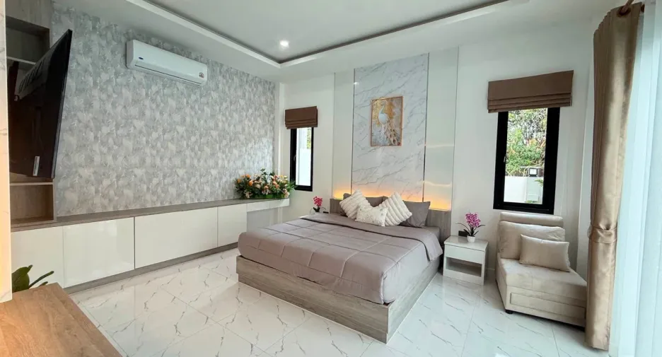 À vendre 3 chambres villa à Bang Lamung, Chonburi