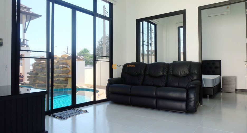 For rent and for sale 4 bedrooms house in Bang Lamung, Chonburi