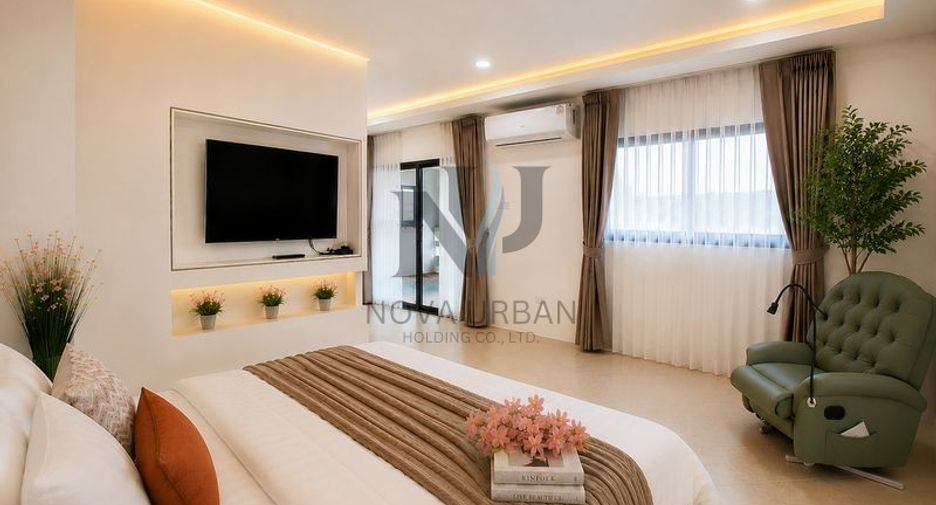For rent 4 bedrooms villa in Bang Lamung, Chonburi