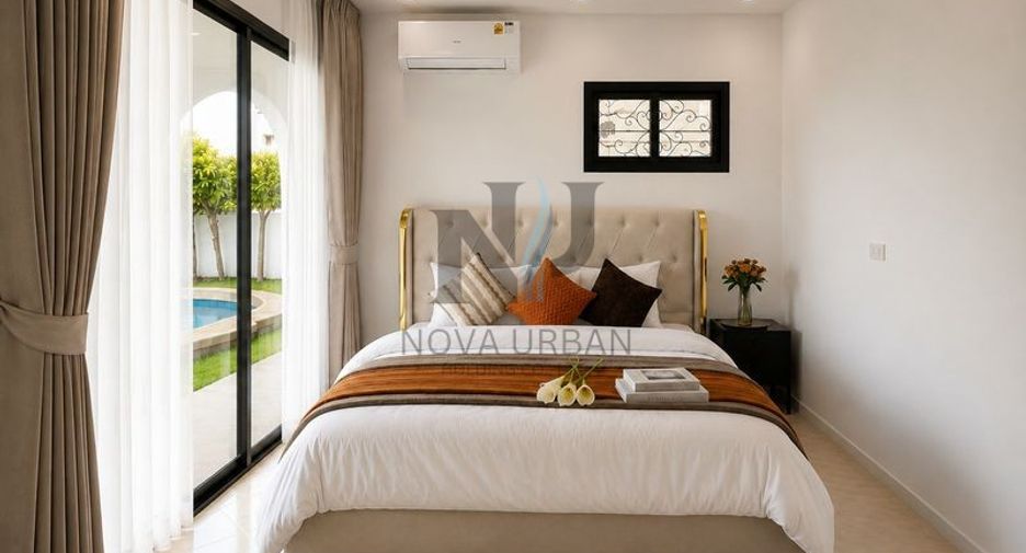 For rent 4 bedrooms villa in Bang Lamung, Chonburi