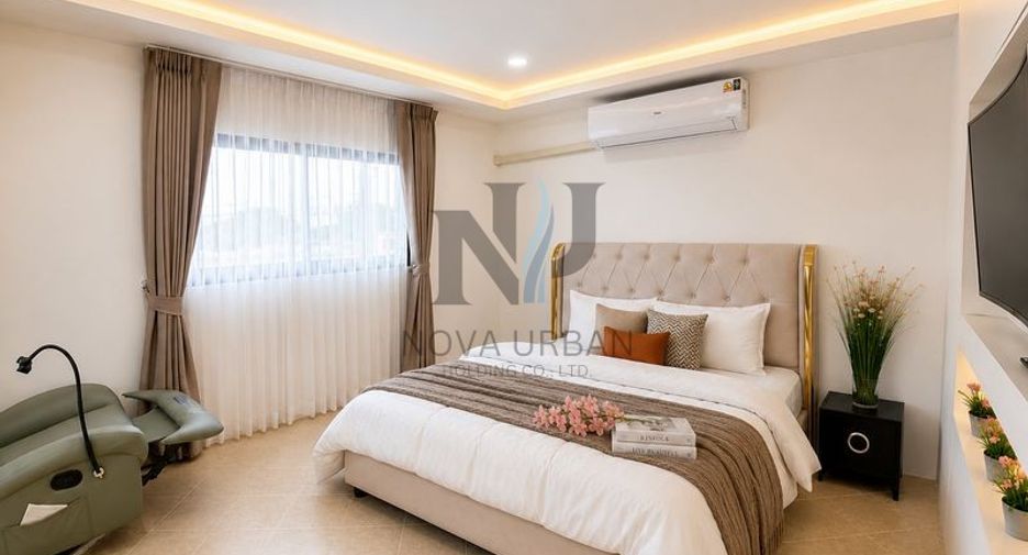 For rent 4 bedrooms villa in Bang Lamung, Chonburi