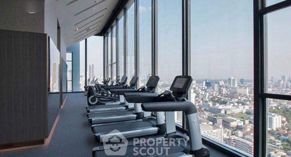 For rent 2 bedrooms condo in Sathon, Bangkok