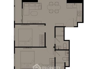 Condo en venta de 2 habitaciones en Huai Khwang, Bangkok