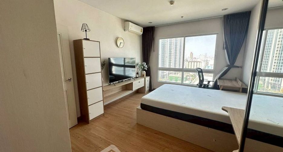 Wohnung zur Miete mit 1 Zimmer in Huai Khwang, Bangkok