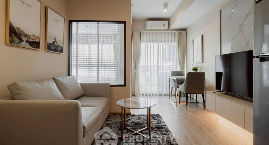Wohnung zur Miete mit 1 Zimmer in Huai Khwang, Bangkok