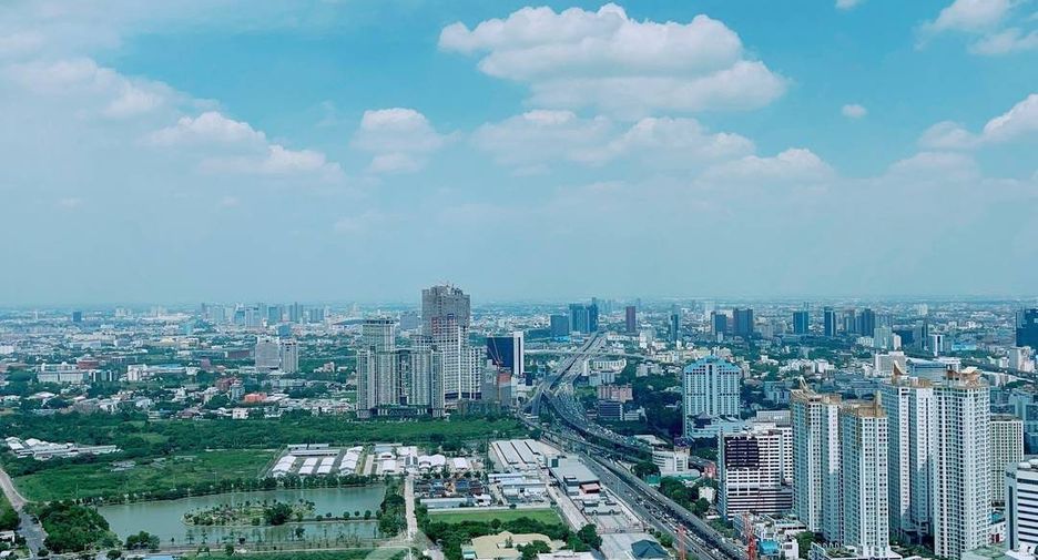 Wohnung zur Miete mit 1 Zimmer in Huai Khwang, Bangkok