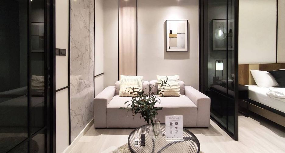 For rent 1 bed condo in Huai Khwang, Bangkok