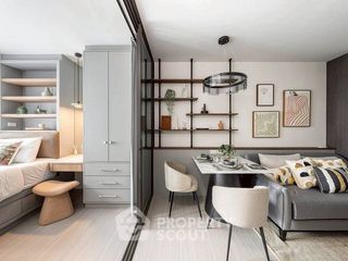 Condo en alquiler de 2 habitaciones en Huai Khwang, Bangkok