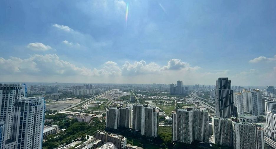 For rent 1 bed condo in Huai Khwang, Bangkok