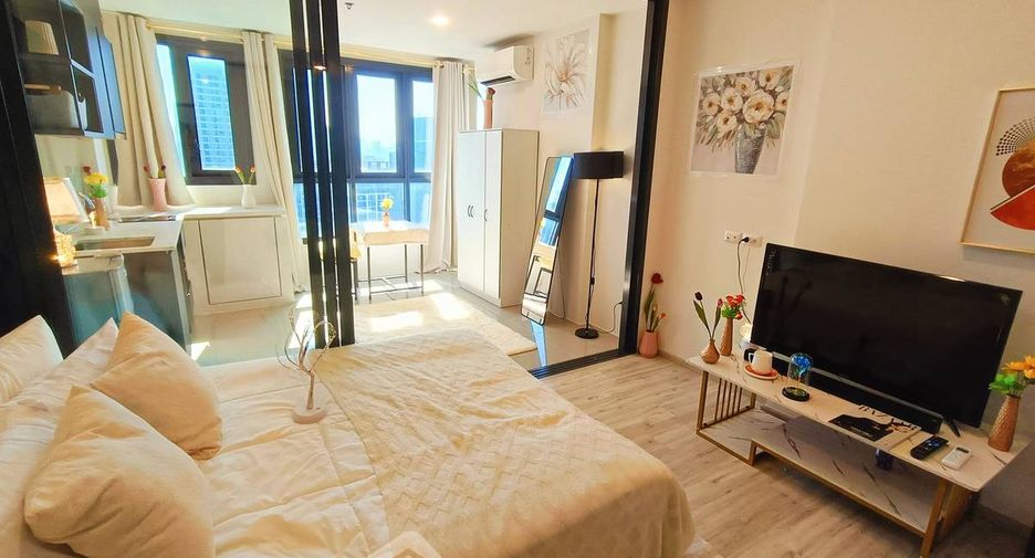 Wohnung zur Miete mit 1 Zimmer in Huai Khwang, Bangkok