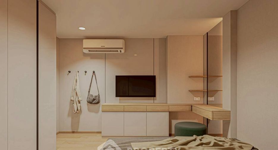 For rent 1 bed condo in Huai Khwang, Bangkok