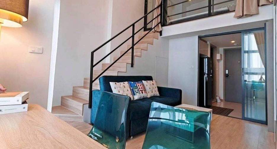 Wohnung zur Miete mit 1 Zimmer in Huai Khwang, Bangkok