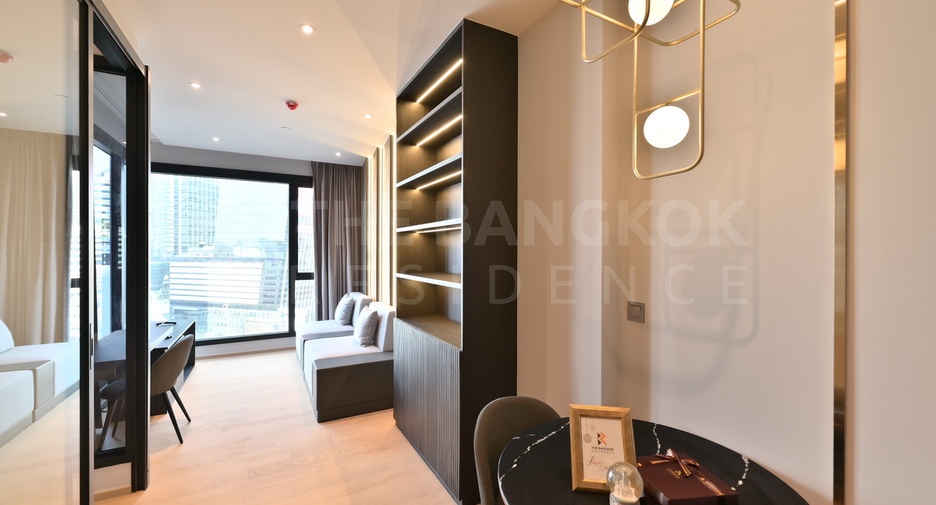 À louer 1 chambre condo à Huai Khwang, Bangkok