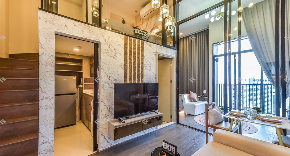 For rent 2 bedrooms condo in Ratchathewi, Bangkok