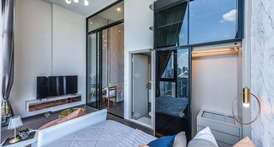 For rent 2 bedrooms condo in Ratchathewi, Bangkok