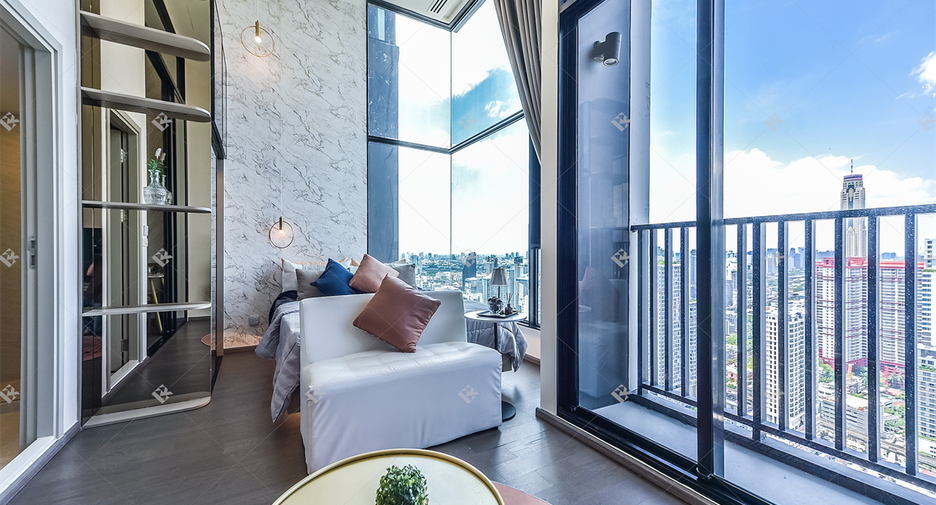For rent 2 bedrooms condo in Ratchathewi, Bangkok