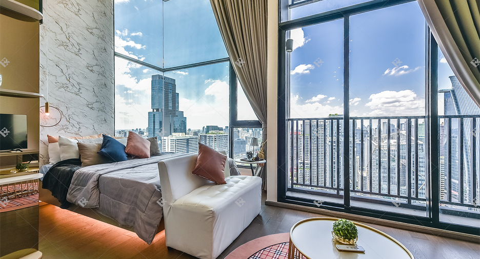 For rent 2 bedrooms condo in Ratchathewi, Bangkok