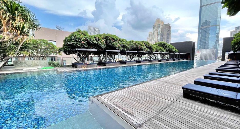Wohnung zur Miete mit 2 Zimmer in Sathon, Bangkok