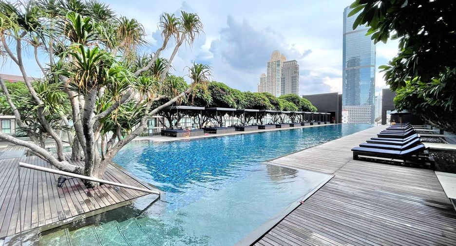 Wohnung zur Miete mit 2 Zimmer in Sathon, Bangkok