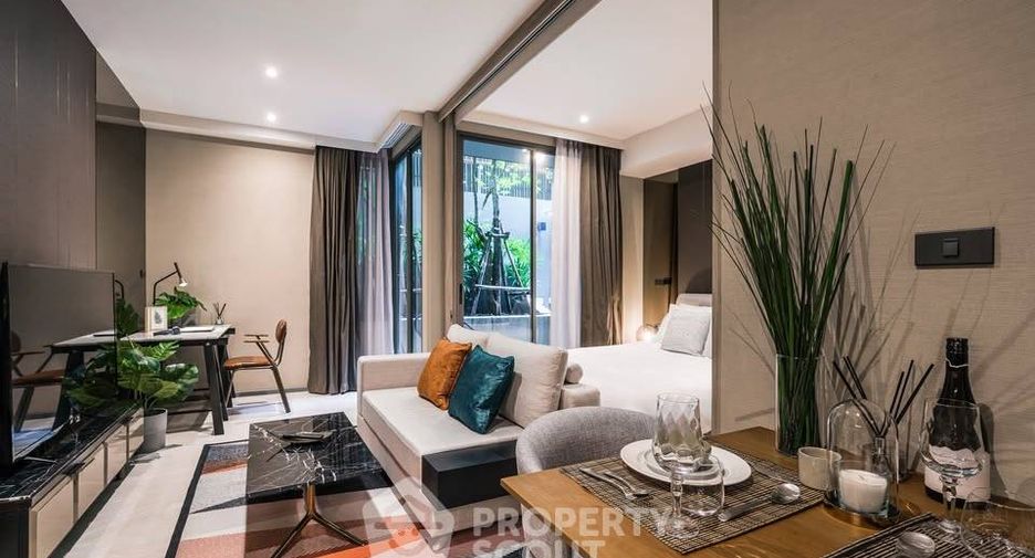 À louer et à vendre 1 chambre condo à Watthana, Bangkok