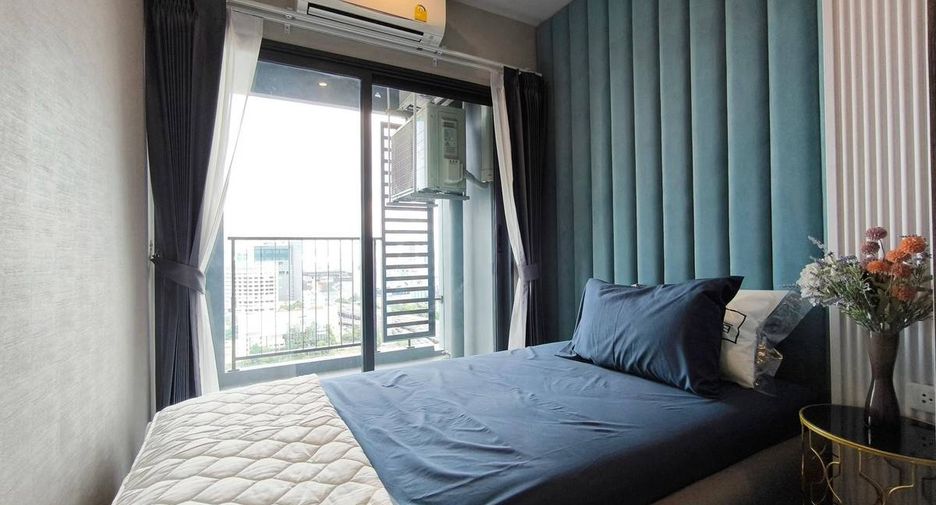 Condo en alquiler de 2 habitaciones en Huai Khwang, Bangkok