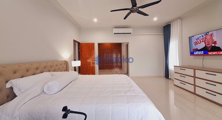À louer 4 chambres maison à Bang Lamung, Chonburi