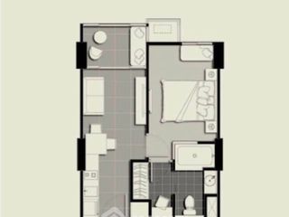 For rent 1 bed condo in Khlong San, Bangkok