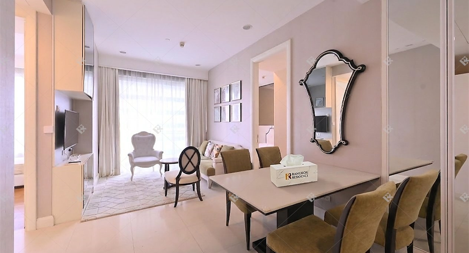 Wohnung zur Miete mit 2 Zimmer in Pathum Wan, Bangkok
