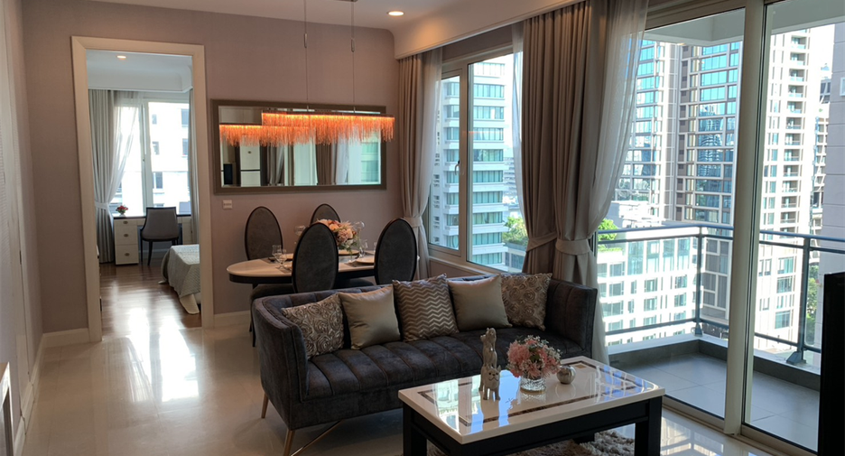 Condo en alquiler de 2 habitaciones en Pathum Wan, Bangkok