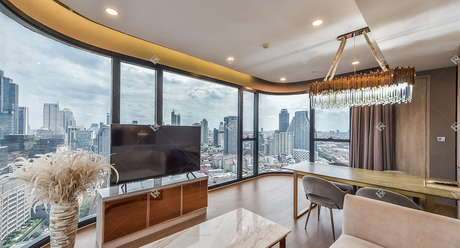 For sale 2 bedrooms condo in Bang Rak, Bangkok