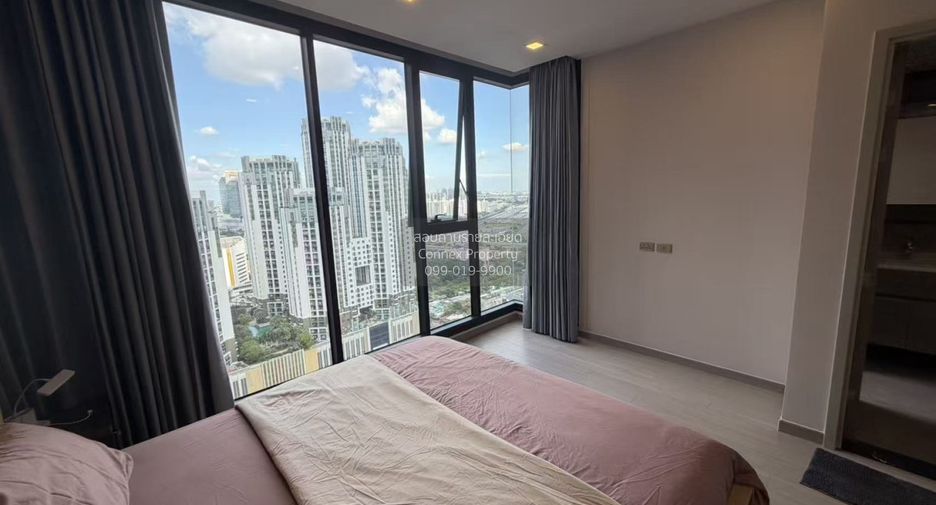 For rent 2 bedrooms condo in Huai Khwang, Bangkok