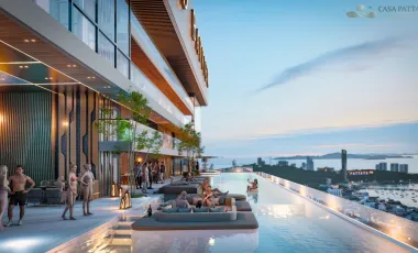 À vendre 1 chambre condo à Bang Lamung, Chonburi