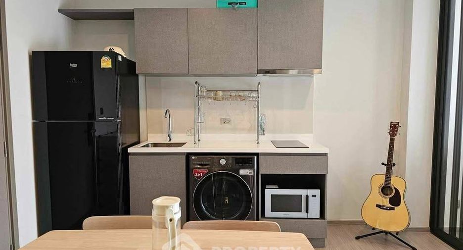 Wohnung zur Miete mit 1 Zimmer in Huai Khwang, Bangkok