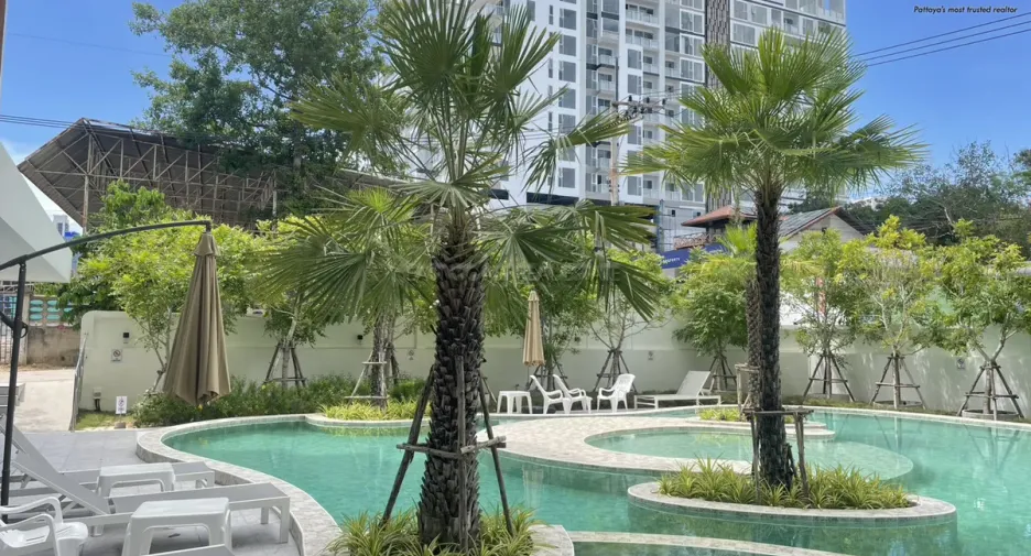 For rent and for sale 2 bedrooms condo in Jomtien, Pattaya