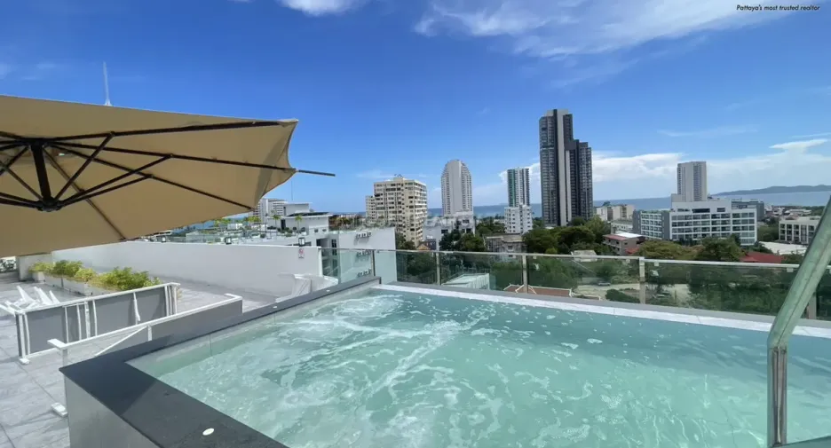 For rent and for sale 2 bedrooms condo in Jomtien, Pattaya