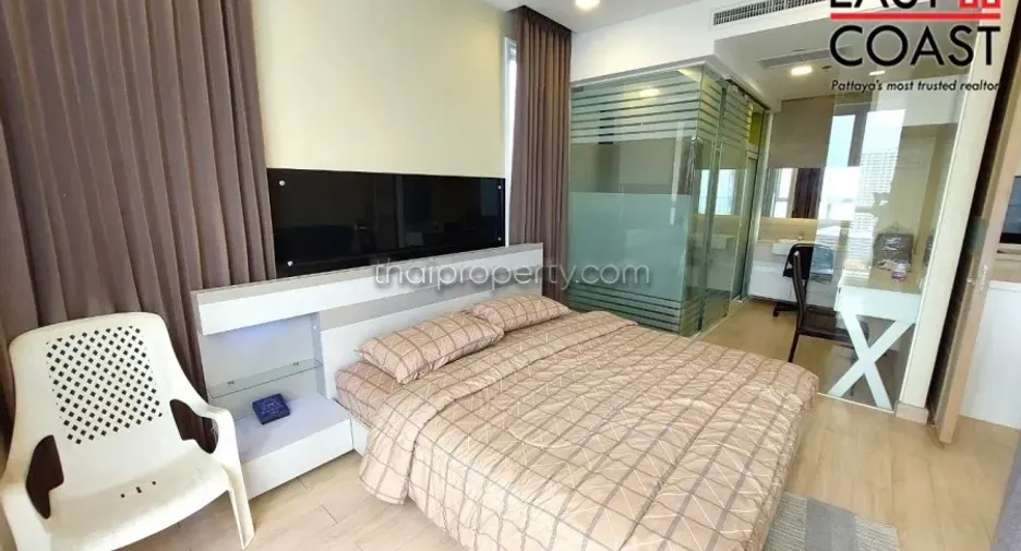 For rent and for sale 1 bed condo in Bang Lamung, Chonburi