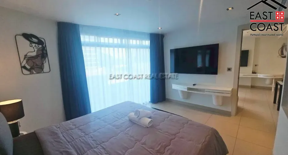 À louer et à vendre 1 chambre condo à Bang Lamung, Chonburi