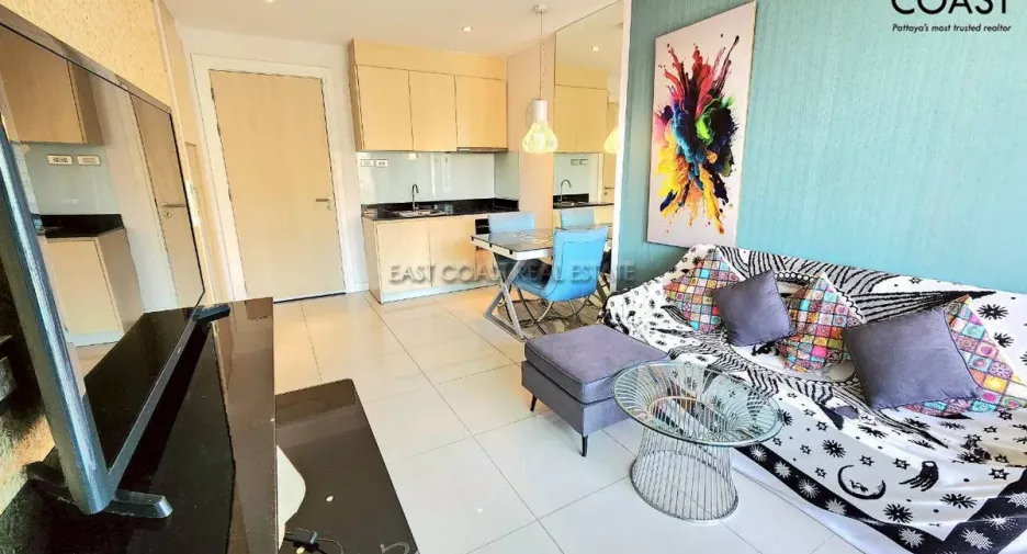 For rent and for sale 1 bed condo in Bang Lamung, Chonburi