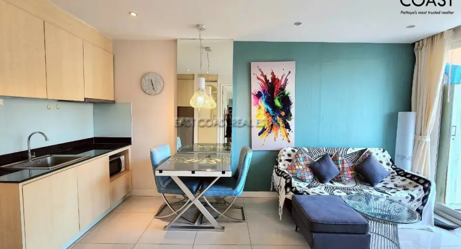 For rent and for sale 1 bed condo in Bang Lamung, Chonburi