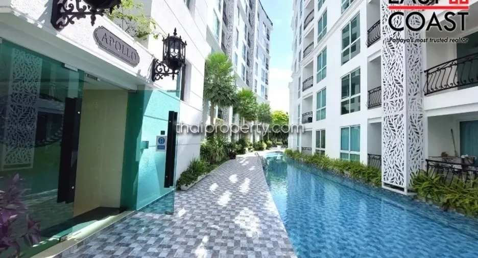 For rent and for sale 1 bed condo in Bang Lamung, Chonburi