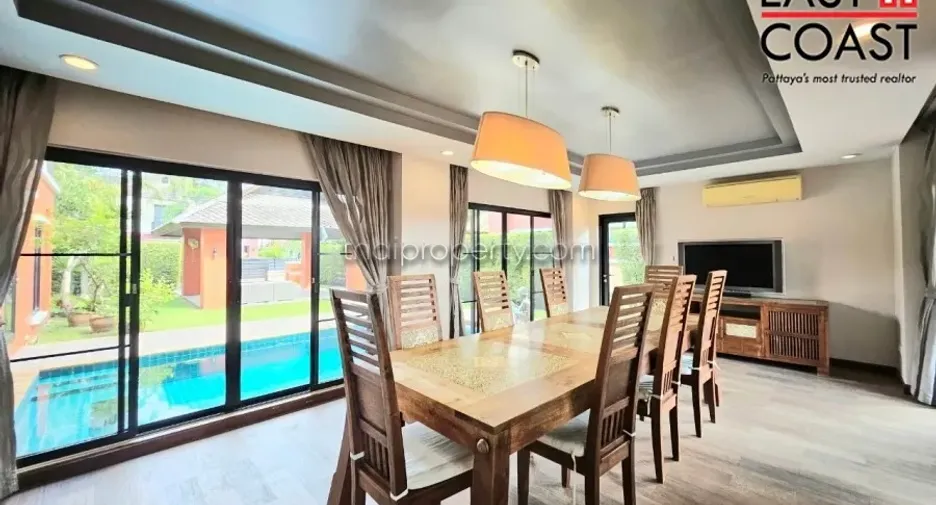 For rent and for sale 3 bedrooms house in Bang Lamung, Chonburi