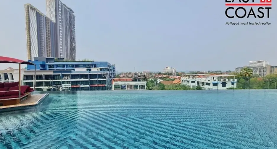 For rent and for sale 1 bed condo in Jomtien, Pattaya