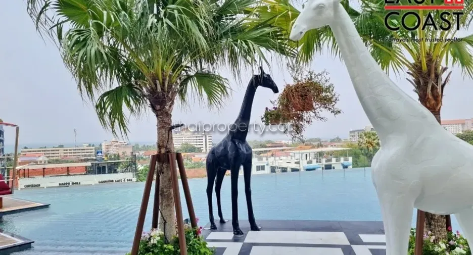 For rent and for sale 1 bed condo in Jomtien, Pattaya