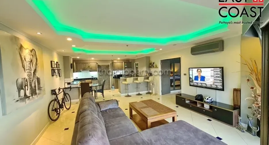 For rent and for sale 2 bedrooms condo in Jomtien, Pattaya