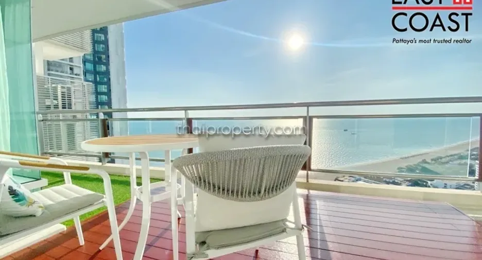 For rent and for sale 2 bedrooms condo in Jomtien, Pattaya