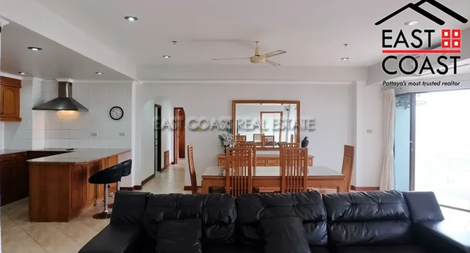 For rent and for sale 3 bedrooms condo in Jomtien, Pattaya
