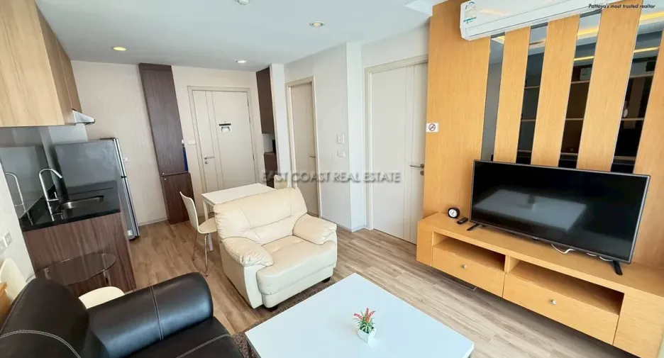 À louer 1 chambre condo à Bang Lamung, Chonburi