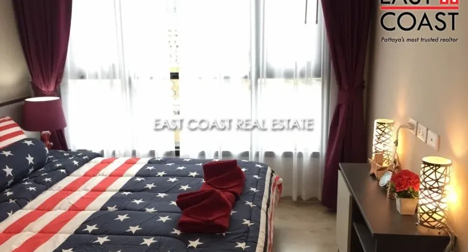 For rent and for sale 1 bed condo in Bang Lamung, Chonburi
