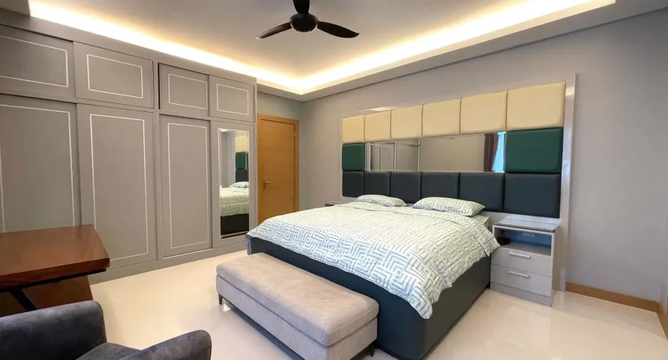 À louer 2 chambres villa à Bang Lamung, Chonburi